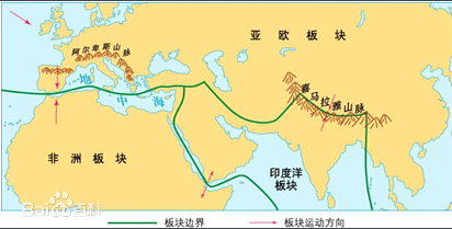 说明:科普:四川、新疆为何多发地震?